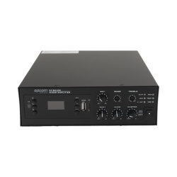 EPCOM PROAUDIO EP-B240E Amplificador Digital Mini MP3 con Bluetooth | 240W | Entrada XLR Microfono 48V | 2 Entradas RCA | USB y TF Card | FM Radio | Control Remoto | Proteccion contra Cortocircuito y