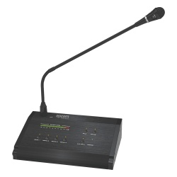 EPCOM PROAUDIO SF-4012 Microfono a Distancia de 4 Zonas para Sistema de Voceo SF4240MP | No compatible con SF4240UC o SF2240UC