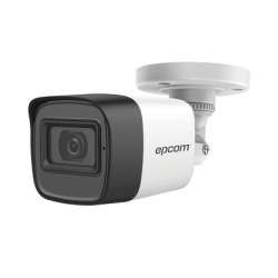 EPCOM PROFESSIONAL B50-TURBO-G2/A AUDIO POR COAXITRON / Bala TURBOHD 5 Megapixel / Gran Angular 85.5Â° / Lente 2.8 mm / 30 mts IR EXIR / Exterior IP67 / 4 Tecnologias / dWDR
