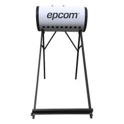 EPCOM STELPWH90INC Boiler Solar SIN TUBOS de 90L Baja Presion Termotanque Inoxidable de Grado Alimenticio Resistentes a Granizo de Hasta 25 mm/ l Incluye Anodo de Magnesio