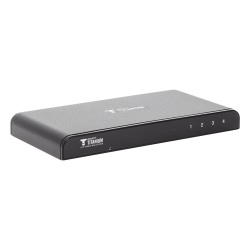 EPCOM TITANIUM TT-314-PRO Divisor (Splitter) HDMI 4K de 1 Entrada a 4 Salidas (Simultaneas) / Soporta 4K×2K / Soporta hasta 4 equipos con conexion en Cascada / HDMI 3D / HDR / HDMI 1.4 / HDCP 1.4 / A