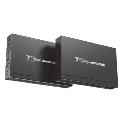EPCOM TITANIUM TT-383-MATRIX-4.0 Kit Extensor MATRICIAL HDMI para distancias de 120 metros | Resolucion 1080P @ 60Hz | Cat6 | Soporta 100 TX de entrada e Ilimitados RX en la salida | Control por PC Co
