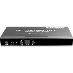 EPCOM TITANIUM TT-MOIP-KVM-TX Transmisor KVM por IP | 4K@60Hz | 120 m con PoE | Loop-out | Multiview y Videowall | HDMI 2.0 | USB 2.0 | Metálico