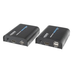 EPCOM TITANIUM TT373KVM Kit extensor KVM (HDMI y USB) hasta 120 metros / Resolucion 1080P @ 60 Hz/ Soporta Cables de red STP y UTP CAT5/5E/6 / HDMI 1.3 / HDCP 1.2 / PCM / Transmite el Video Mouse Tecl