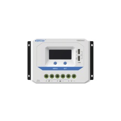 EPEVER VS-6024-AU Controlador Solar PWM / 60A / 12/24V / Doble USB / Pantalla LCD / Tierra Positivo Comun