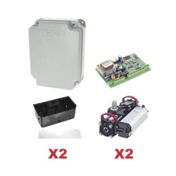 FAAC FAAC-S800-CBAC Kit de Operadores Subterraneos FAAC S800 a 115V Para Puertas Abatibles / Para Puertas de Hasta 2 Metros y 800 Kg