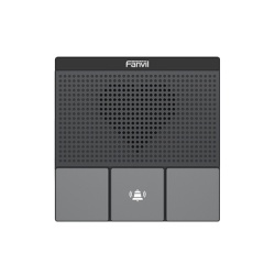FANVIL A10W Mini Intercomunicador Wi-Fi para hoteleria hospitales con diseno elegante PoE 3 botones 1 relevador integrado de salida y entrada.