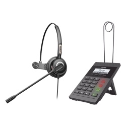 FANVIL CALLCENTER-KIT-X2CP Kit Fanvil para Call Center incluye telefono IP X2CP Y diadema HT201 y fuente de alimentacion.
