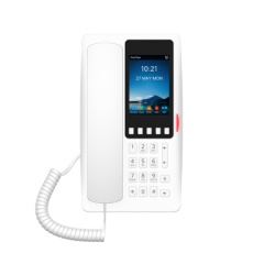 FANVIL H6WW Telefono IP Hotelero Wi-Fi 6 / Pantalla IPS 3.5" 320x480 / 2 Lineas SIP / 5 Teclas Programables / Puerto USB-A / PoE 802.3af / Audio HD / Diseno Blanco