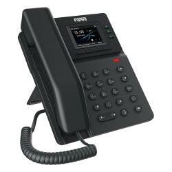 FANVIL V60P Telefono IP empresarial para 4 lineas SIP con pantalla LCD de 2.4 pulgadas a color Opus y conferencia de 6 vias PoE. - Img 3