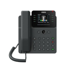 FANVIL V62G Telefono IP Empresarial / 12 Lineas SIP / Pantalla Color 2.8" HD 320x240 / Audio HD G.722 y Opus / Conferencia 6 Vias / Bluetooth 5.4 / PoE 802.3af / Gigabit