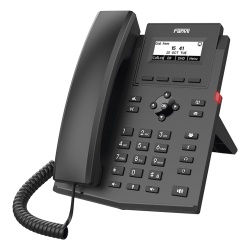 FANVIL X301W Telefono IP WiFi empresarial para 2 lineas SIP con pantalla LCD Codec Opus conferencia de 6 vias.