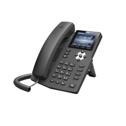 FANVIL X3S Telefono IP empresarial para 2 lineas SIP con pantalla LCD de 2.4 Pulgadas a color y conferencia de 3 vias
