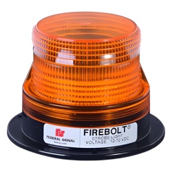 FEDERAL SIGNAL 220-100-02 Lampara estrobo FireBolt Plus en color ambar