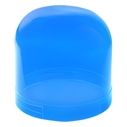 FEDERAL SIGNAL 448-500-03 Domo de reemplazo para luz giratoria Sentry color azul
