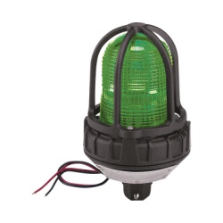 FEDERAL SIGNAL INDUSTRIAL 191XL-024-G Luz de advertencia LED para ubicaciones peligrosas montaje tipo tubo 24 VCD LED color Verde