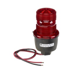 FEDERAL SIGNAL INDUSTRIAL LP3-PL-024-R Luz de advertencia LED serie Streamline 24 Vcc montaje en tubo rojo