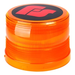 FEDERAL SIGNAL Z84-4437-4A-03 Domo de reemplazo para UltraStar LED Color Ambar.