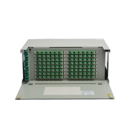 FIBERHOME ODU19RP-CSS96-B Distribuidor de Fibra Optica para 96 Empalmes con 96 Acopladores SC/APC y 96 Pigtails 19 4 UR