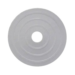 FIRE-LITE AP-P Placa Adaptadora Decorativa / Fabricada en Plastico Blanco / para Montar Sensores de Calor Serie 302 en una caja electrica de 4? x 4?
