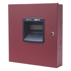 FIRE-LITE MS-4 Panel de deteccion y alarma contra incendio convencional de 4 zonas compatible con detectores i3 de System Sensor - Img 4