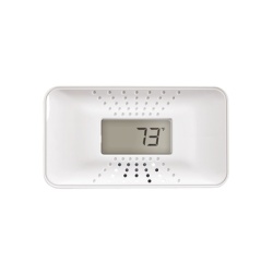FIRST ALERT 1039753 Alarma de monoxido de carbono (CO) con bateria de 10 anos y display digital de temperatura