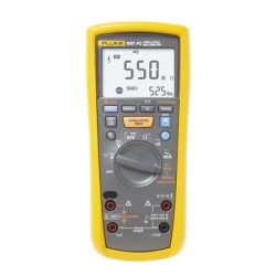 FLUKE FLUKE-1587FC/MXBR Multimetro de Aislamiento 0.01 M? - 2G? . Prueba de 50V - 1000V. Compatible con FLUKE CONNECT