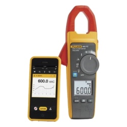 FLUKE FLUKE-902FC Amperimetro de Gancho RMS 600A Temp MA Capacitancia FlukeConnect