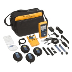 FLUKE NETWORKS OFP2-100-QIINT OTDR OptiFiber Pro / Certificacion Fibra Optica Tier 2 / 4 Longitudes de Onda 850-1300-1310-1550 nm / SmartLoop Bi-direccional / EventMap / Wi-Fi Integrado / Inspeccion E