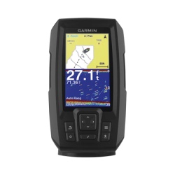 GARMIN 10-01870-00 Fishfinder STRIKER? Plus 4 con GPS Integrado / Pantalla QSVGA 272 x 480 pixeles / Frecuencias 50-200 kHz / Potencia 200 W RMS / Tecnologia de Ganancia Automatica / Sensor de Tempera