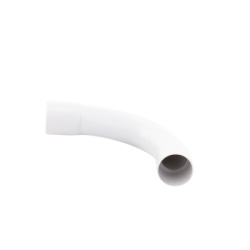 GEWISS DX-40-125 Curva de radio estrecho para tuberia rigida recomendado para cables de datos PVC Auto-extinguible de 25 mm