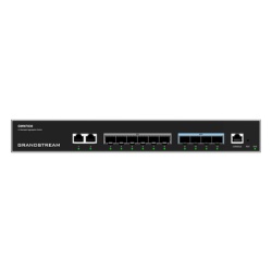 GRANDSTREAM GWN7830 Switch de Agregacion Capa 3 GWN7830 / 2 Puertos Gigabit Ethernet / 6 Puertos Gigabit SFP / 4 Puertos 10Gigabit SFP+ / QoS Integrada / Soporte IPv6 e IPv4 / Seguridad Avanzada / Sta
