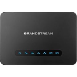 GRANDSTREAM HT-814-V2 Gateway VoIP con Router NAT / 4 Puertos FXS (Conectar Telefono Analogo) / Router NAT Gigabit Integrado / Cifrado AES Reforzado / Aprovisionamiento Automatico / Soporta SIP y Fax