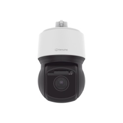 Hanwha Techwin Wisenet XNP-C9303RW Camara PTZ IP antivandalica 4K / 30x Zoom Optico / IR 200m / Exterior IP66 / NEMA4X / Auto tracking / H.265 & WiseStream / Wiper incluido