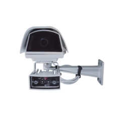 HANWHA VISION PNB-A9091RLPH Camara LPR IP 4K con IA / P-Iris / WDR 120dB / H.265 / Captura de LPR hasta 10 000 imagenes / Proteccion IP67