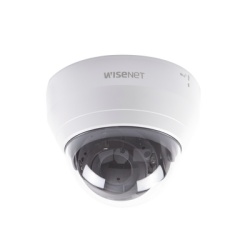 HANWHA VISION QND-6082R Camara IP Tipo Domo Interior 2 Megapixel / Lente Varifocal 3.2-10mm / IR 20M / WDR 120db / H.265 & WiseStream / Microfono Interconstruido