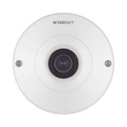 HANWHA VISION QNF-9010 Camara IP Fish Eye Interior 12 Megapixel / WDR 120dB / PTZ Digital 8X / Video Analiticos / MicroSD / H.265