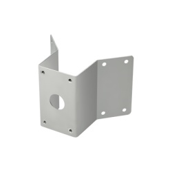 HANWHA VISION SBP-300KMS Adaptador para esquina de Acero Inoxidable para montajes Hanwha