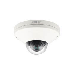 HANWHA VISION XNV-6011 Camara IP Mini Domo Antivandalico / 2 Megapixel / WDR 150 dB / Lente 2.8 mm / H.265 & WiseStream II / Videoanaliticos Avanzados / IP66
