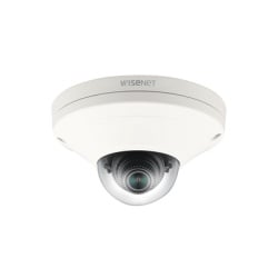 HANWHA VISION XNV-6011 Camara IP Mini Domo Exterior Antivandalico 2MP / Lente 2.8mm / WDR 150db / H.265 & WiseStream / Conteo de Personas / Video Analiticos Avanzados