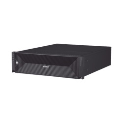 HANWHA VISION XRN-6410DB4 NVR de 64 canales / Hasta 32 MP / H.265 & Wisestream / Procesamiento 400 Mbps / 3 Puertos de Red / Raid 5-6 / 16 bahias para disco duro (no incluidos)