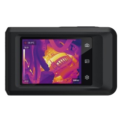 HIKMICRO HM-TP42-3AQF/W-POCKET2 Pocket2 - Camara Termografica de Bolsillo / Pantalla Tactil 3.5" / Resolucion IR 256 x 192 y Visual 8MP / Rango de -20°C a 400°C / SuperIR / Wi-Fi y Bluetooth / Memor