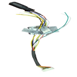 HIKVISION 101520650 Cable siames de dispositivo facial cable de alimentacion cable de datos de alarma y comunicacion compatible con DSK1T321MFWX