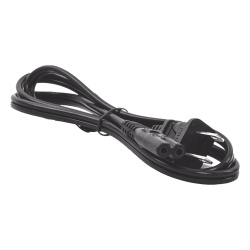 HIKVISION 101521985 Cable de Alimentación / 110 VCA Bifásico / Conector Tipo 8 / Compatible AX Pro