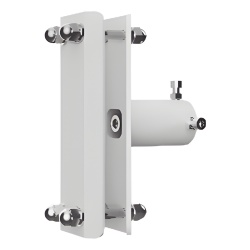 HIKVISION 190420874 Enganche Base para Brazos de Barreras / Octogonal / 3.6 a 6 m (11.8 a 19.7 ft) / Q235 / 220 × 89 × 55 mm