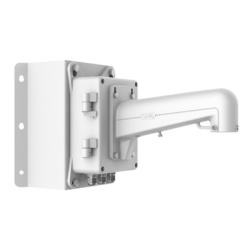 HIKVISION DS-1602ZJ-BOX-CORNER Montaje de Esquina con Caja de Conexion para Domos PTZ epcom y HIKVISION / Fabricado con Aleacion de Aluminio y Acero