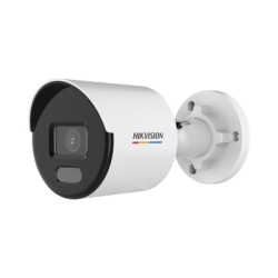 HIKVISION DS-2CD1027G0-L(C) Bala IP 2 Megapixel / Imagen a Color 24/7 / PoE / Lente 2.8 mm / Luz Blanca 30 mts / Exterior IP67 / dWDR / ONVIF
