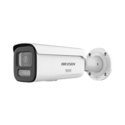 HIKVISION DS-2CD2667G3T-LIZSY [Dual Light + ColorVu 3.0 + HikAI] Bala IP 6 Megapixel / Lente Mot. 2.8 a 12 mm / 60 mts IR + Luz Blanca / Exterior IP67 / WDR 130 dB / ACUSENSE 3.0 / Metal / NEMA 4X / A