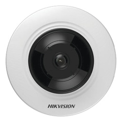 HIKVISION DS-2CD2955G0-ISU Mini Cámara Fisheye IP / 5 Megapixel / Panorámica 180°-360° / IR 8 m (26.2 ft) / Audio Integrado / PoE / Alarmas I/O
