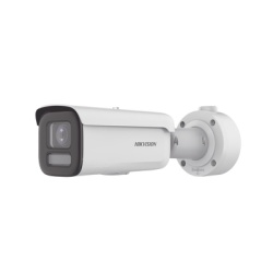 HIKVISION DS-2CD3686G2HT-LIZS Bala IP 8 Megapixel / Lente Mot. 2.7 a 13.5 mm / Dual Light (60 mts IR + 60 mts Luz Blanca ) / Darkfighter S / Exterior IP67 / IK10 /WDR 130 dB / 4 Analiticos: AcuSense D